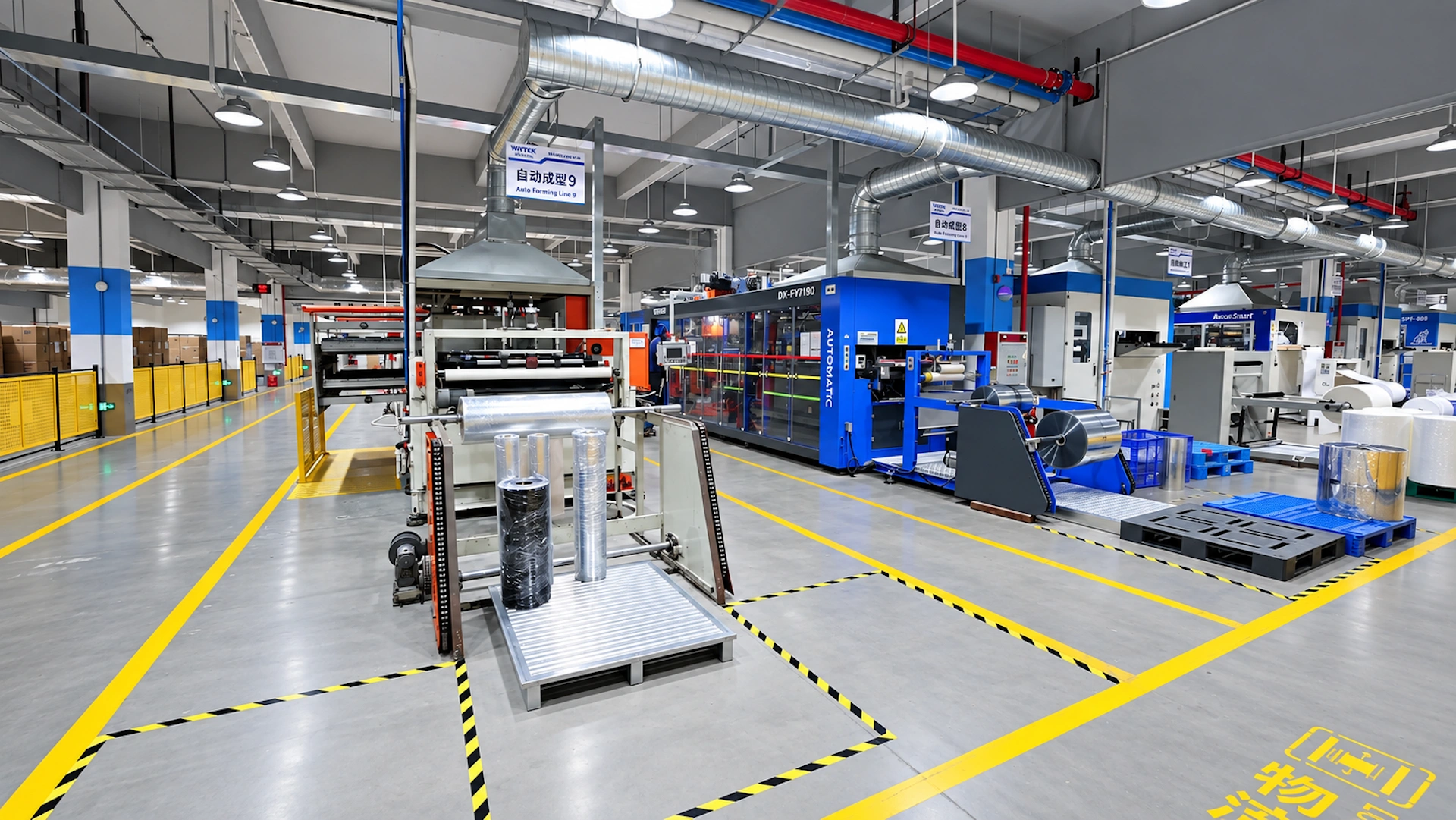 Raytek automated forming lines in Dongguan
