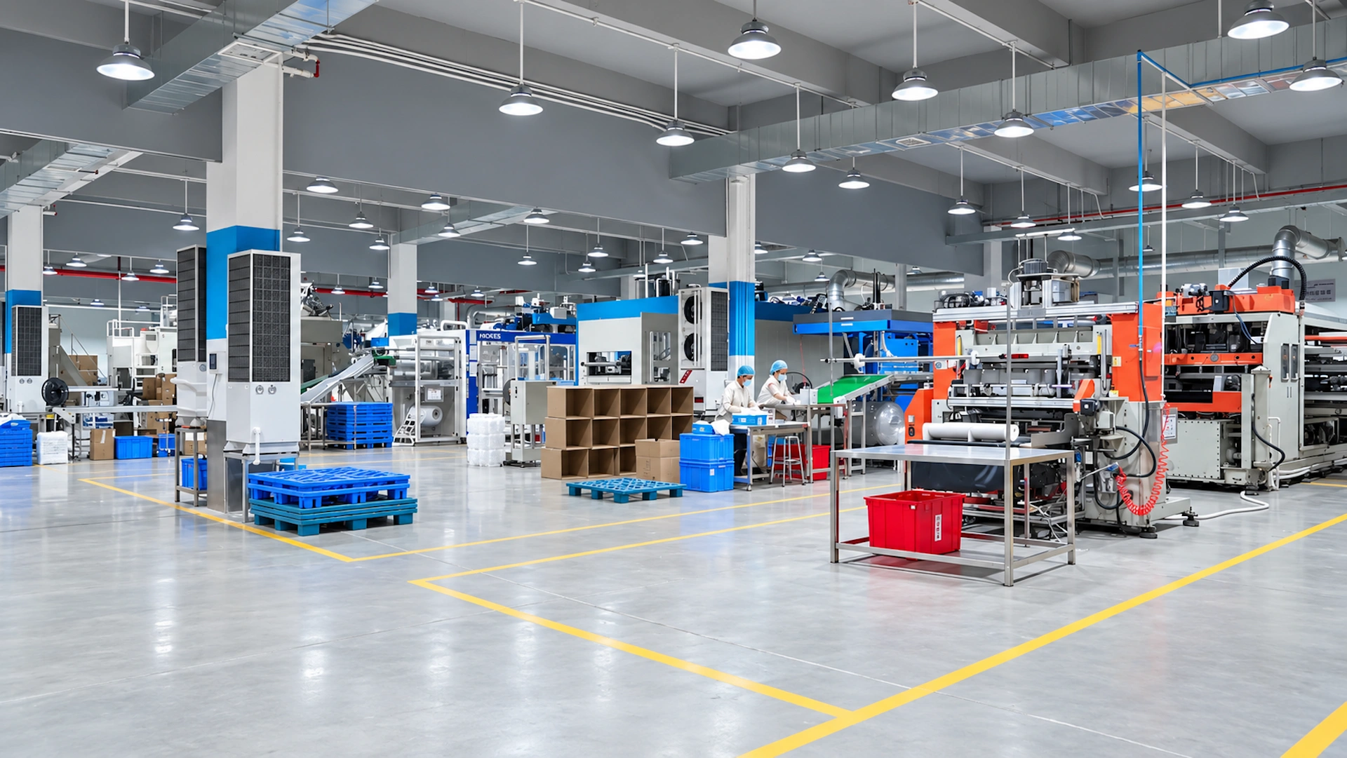 Thermoforming in operation